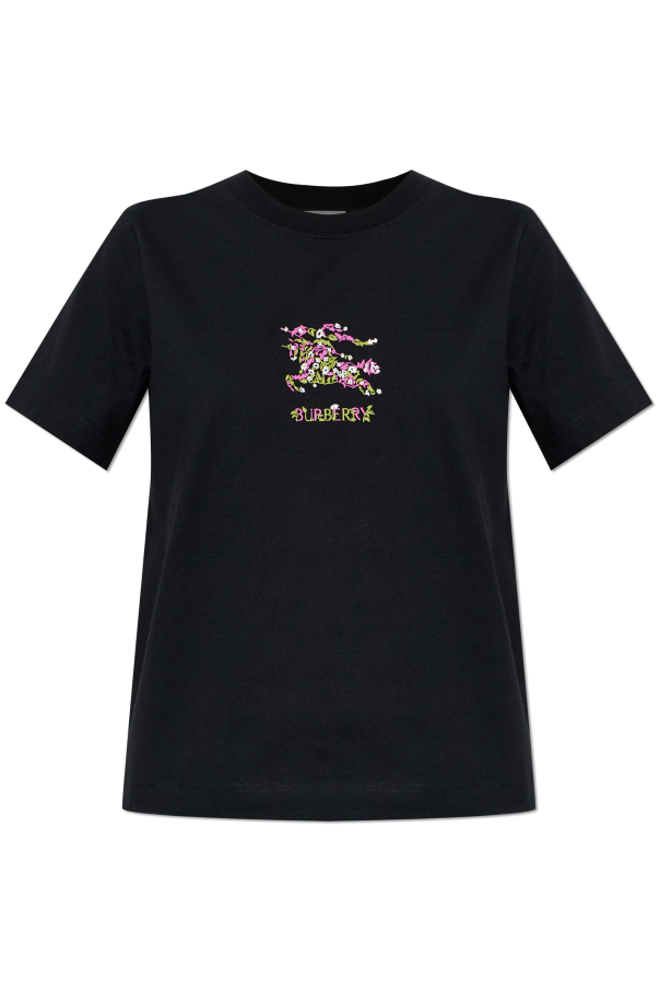 T-shirt with print od Burberry
