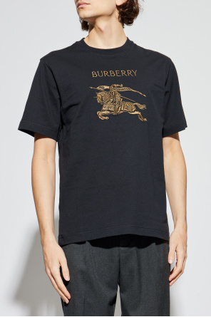 Burberry T-shirt with embroidered logo