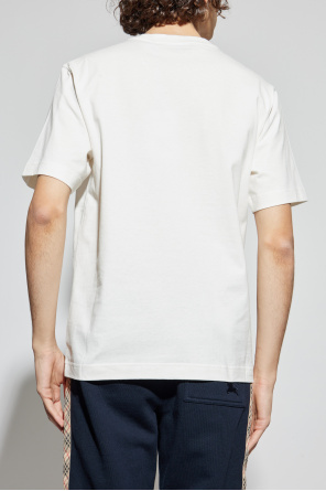 Burberry Camiseta con logo bordado