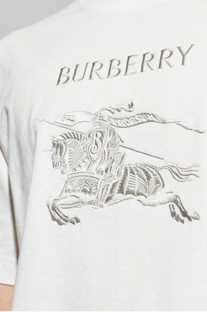 Burberry Camiseta con logo bordado