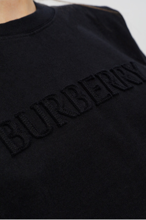 Burberry T-shirt com logótipo