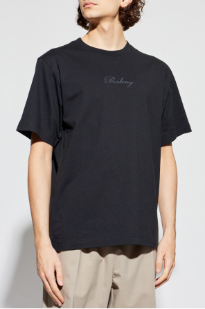 Burberry T-shirt with embroidered logo