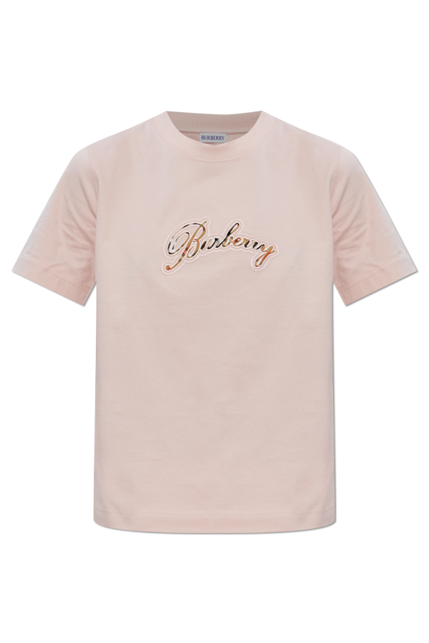 T-shirt with logo od Burberry