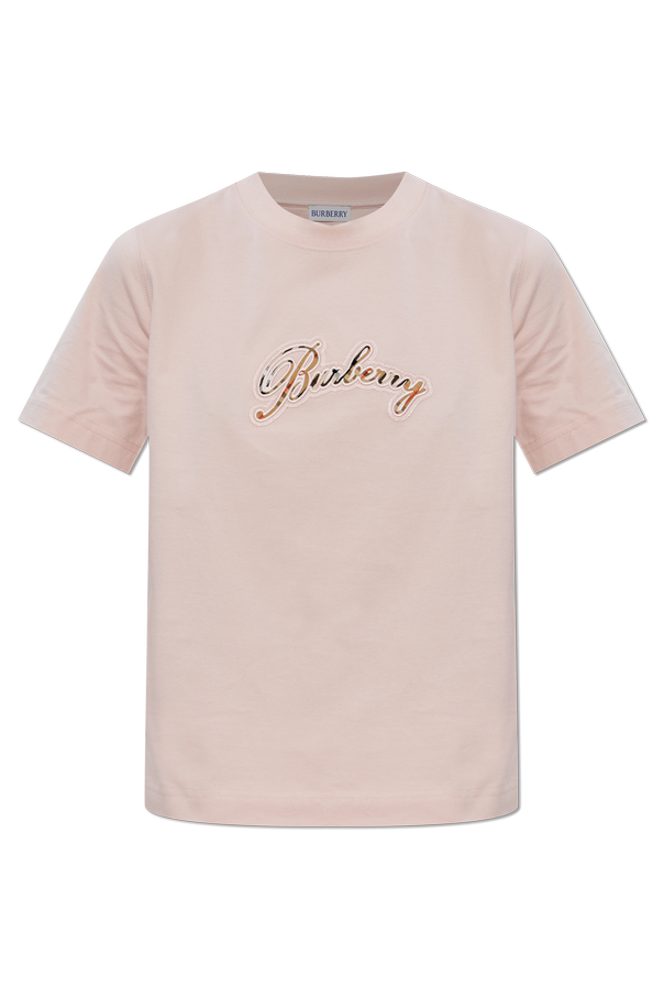 T-shirt with logo od Burberry
