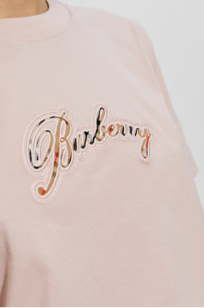 Burberry T-shirt com logótipo