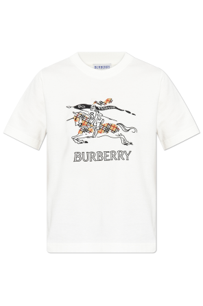 Camiseta con logo od Burberry