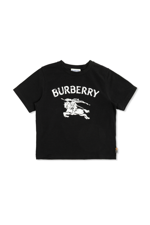 T-shirt with logo od Burberry Kids
