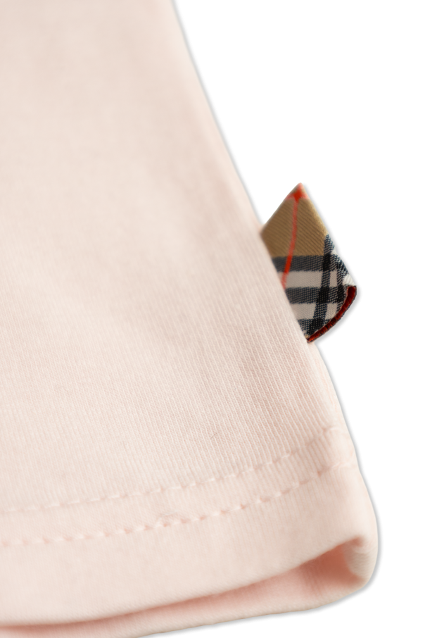 Burberry Kids Camiseta con logo