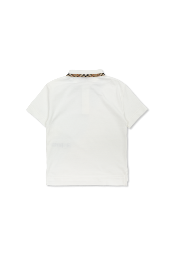 Burberry Kids Polo z logo
