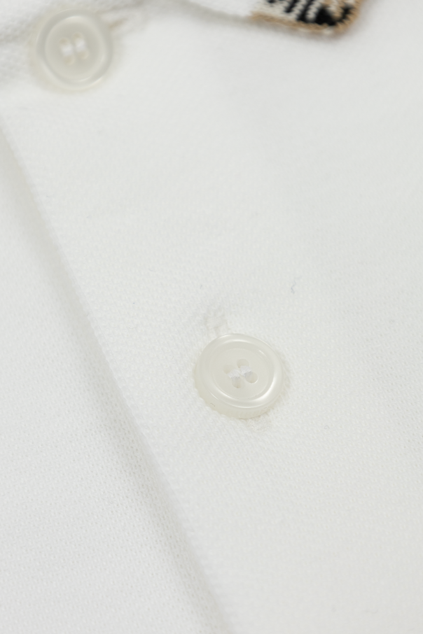 Burberry Kids Polo z logo