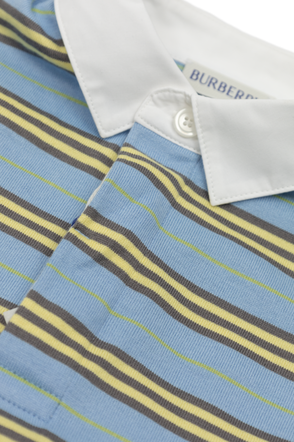 Burberry Kids Polo z długimi rękawami