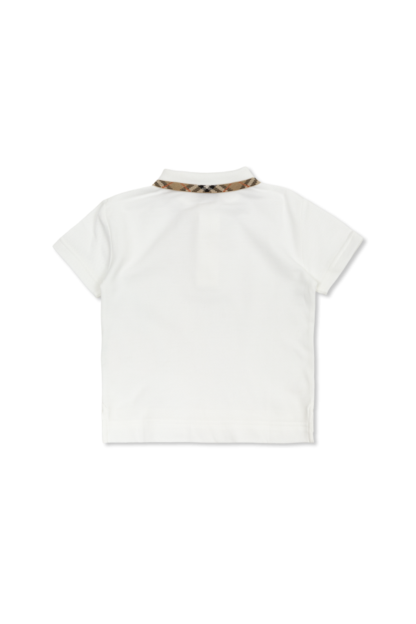 Burberry Kids Polo z logo