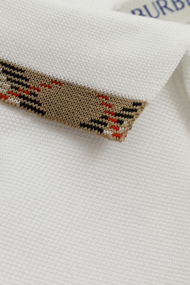 Burberry Kids Polo z logo