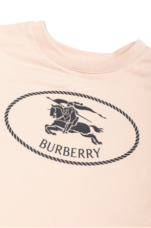 Burberry Kids T-shirt com logótipo