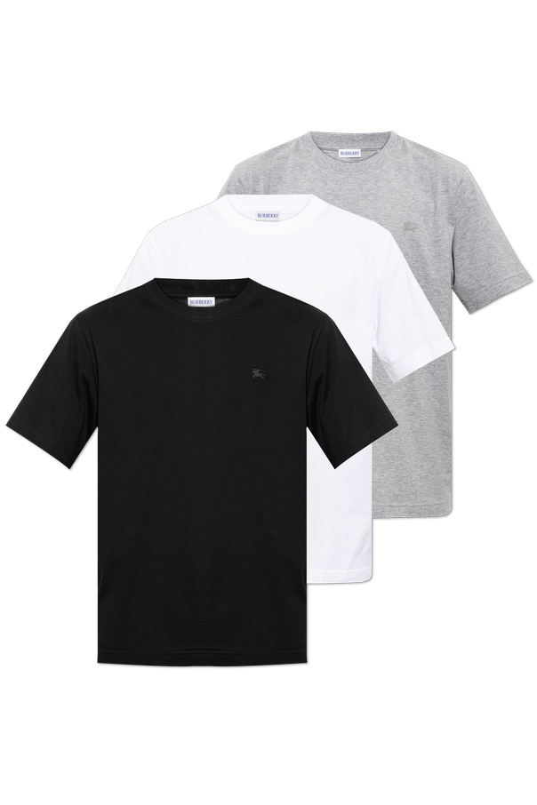 Three-pack of cotton t-shirts od Burberry