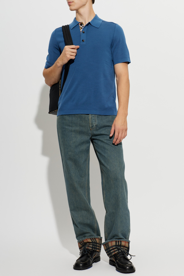 Burberry Wool polo ‘Marcus’