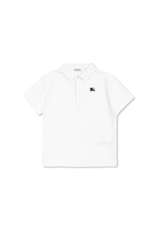 Logo polo shirt od Burberry Kids