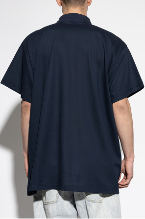 Balenciaga Polo con logo bordado