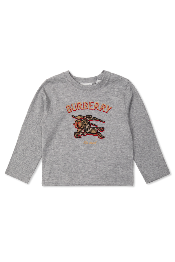 T-shirt with logo od Burberry Kids