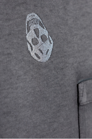 Alexander McQueen Camiseta con logo