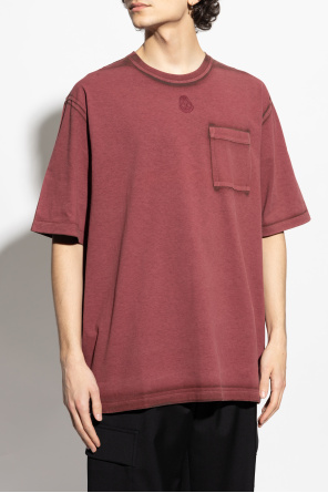 Alexander McQueen T-Shirt mit Tasche