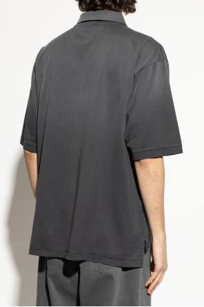 Alexander McQueen Cotton polo with embroidered logo