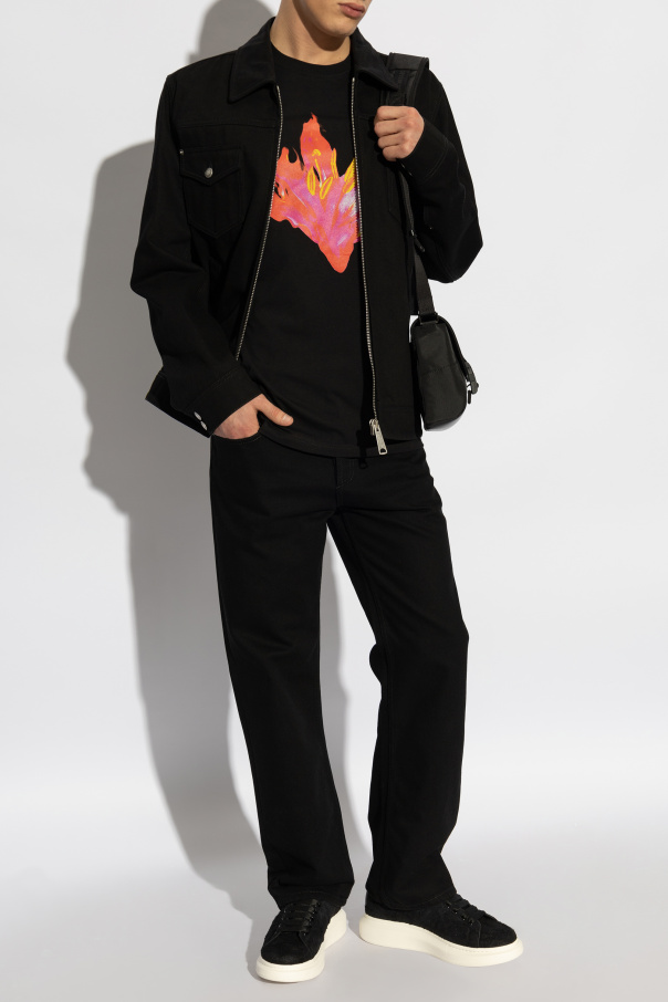 Alexander McQueen T-shirt z nadrukiem