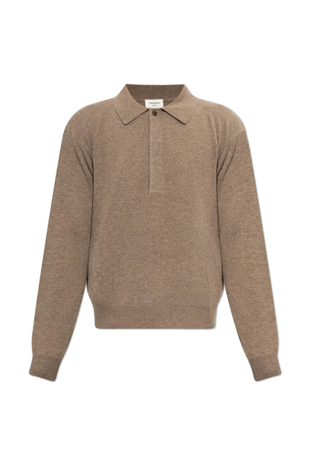 Wool polo od Saint Laurent