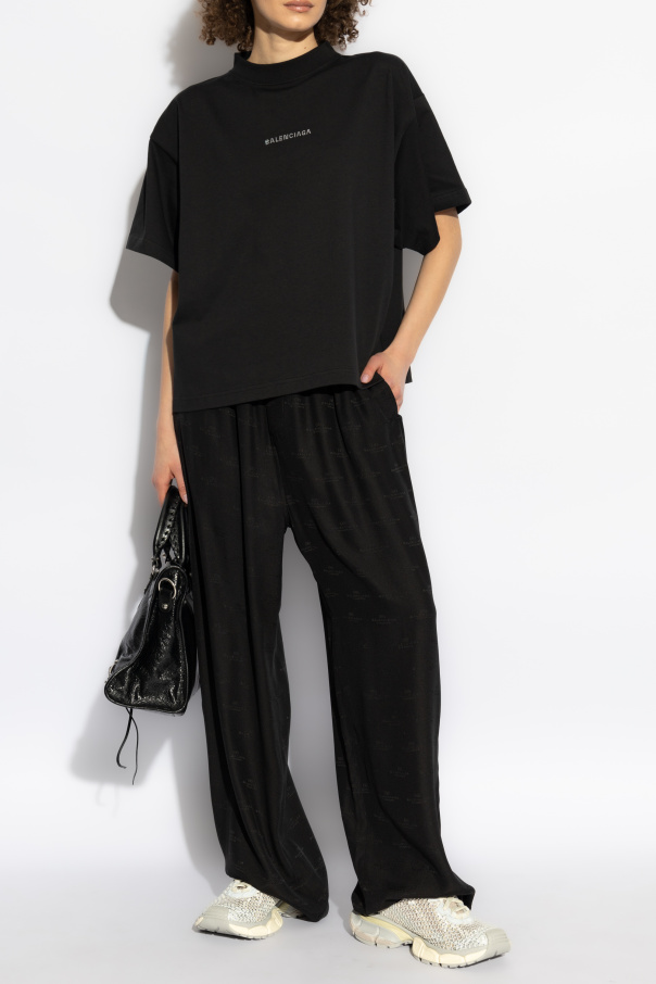 Balenciaga T-Shirt mit Logo