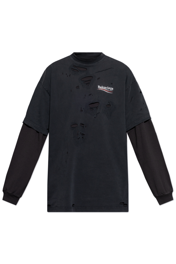 T-shirt with logo, zdjęcie 1 T-shirt with logo od Balenciaga