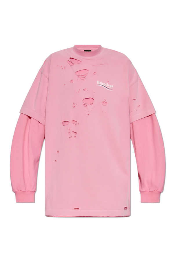 T-shirt with logo, zdjęcie 1 T-shirt with logo od Balenciaga