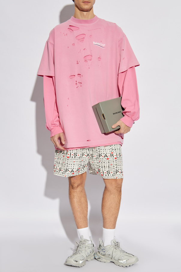 Balenciaga Camiseta con logo