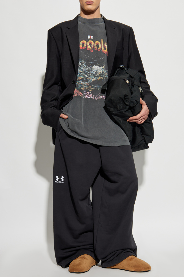 Balenciaga Camiseta de manga comprida