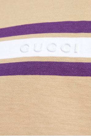 Gucci Polo mit Streifenmuster