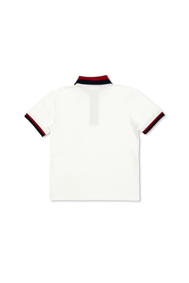 Gucci Kids Polo de algodón