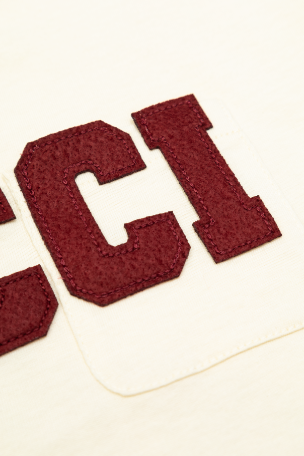 Gucci Kids T-Shirt mit Tasche