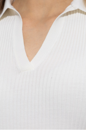 Balenciaga Polo acanalado