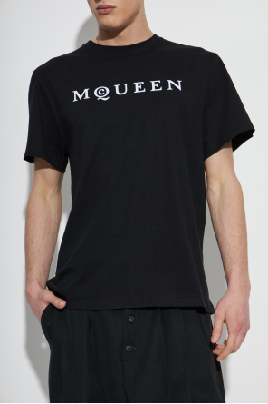 Alexander McQueen Camiseta con logo