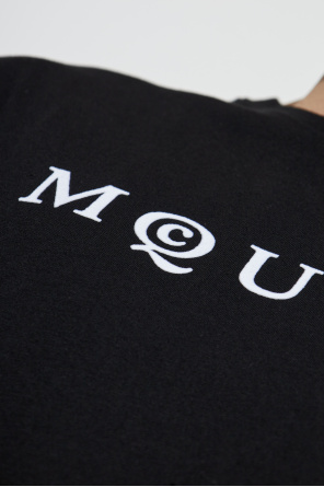 Alexander McQueen Camiseta con logo