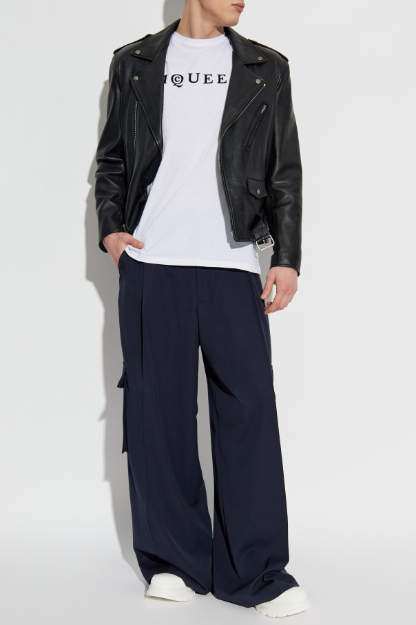 Alexander McQueen T-shirt with logo