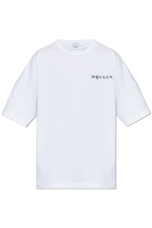 T-shirt with logo od Alexander McQueen