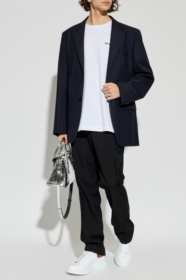 Alexander McQueen Camiseta con logo