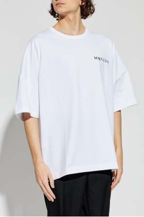 Alexander McQueen Camiseta con logo