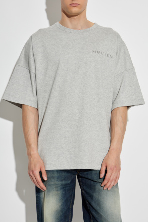 Alexander McQueen T-shirt with printed logo
