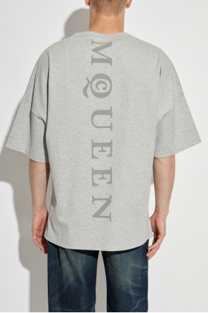 Alexander McQueen T-shirt with printed logo