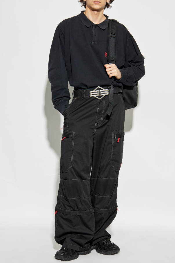 Balenciaga Polo z długimi rękawami