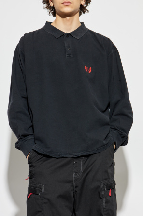 Balenciaga Polo z długimi rękawami