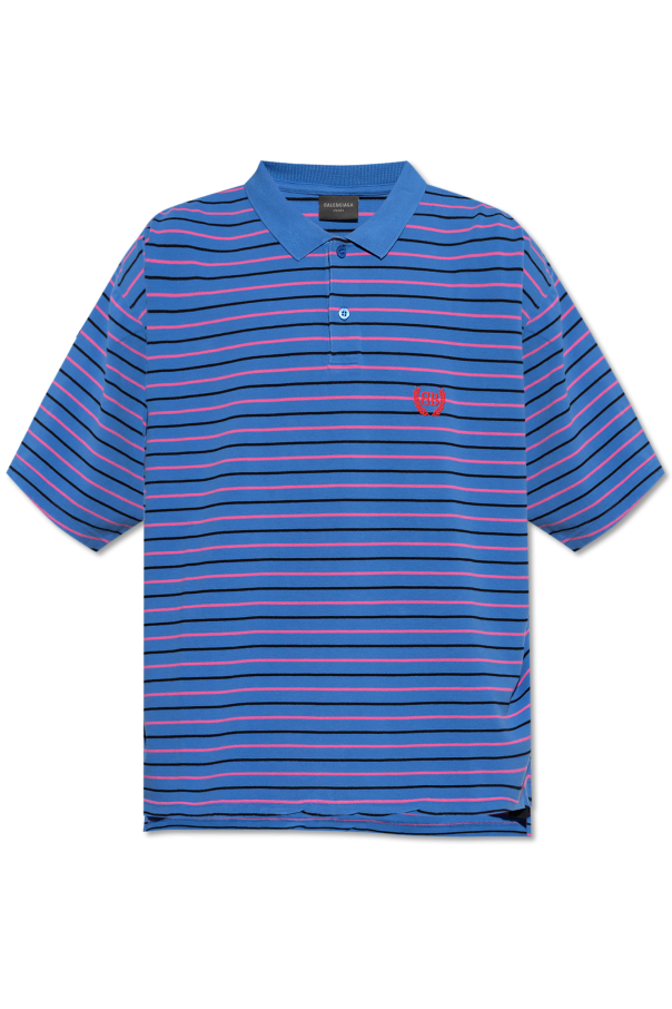 Polo with vintage effect od Balenciaga