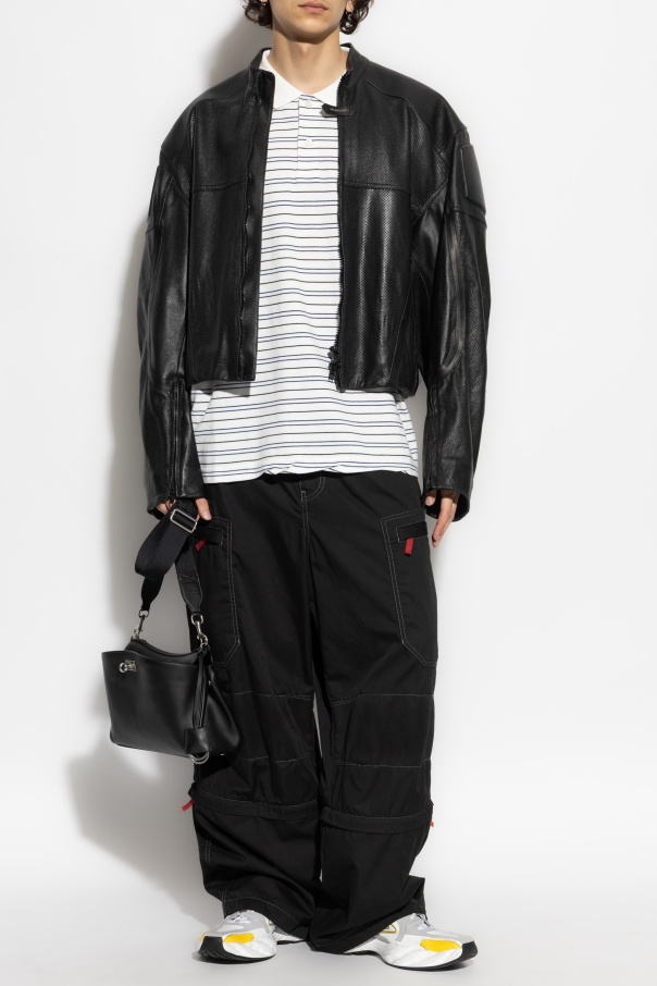 Balenciaga Polo with striped pattern