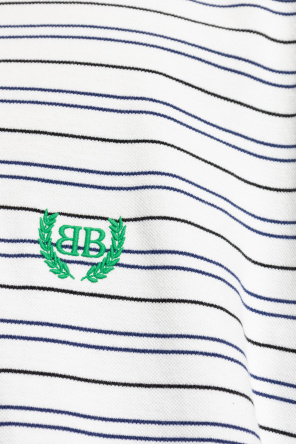 Balenciaga Polo with striped pattern